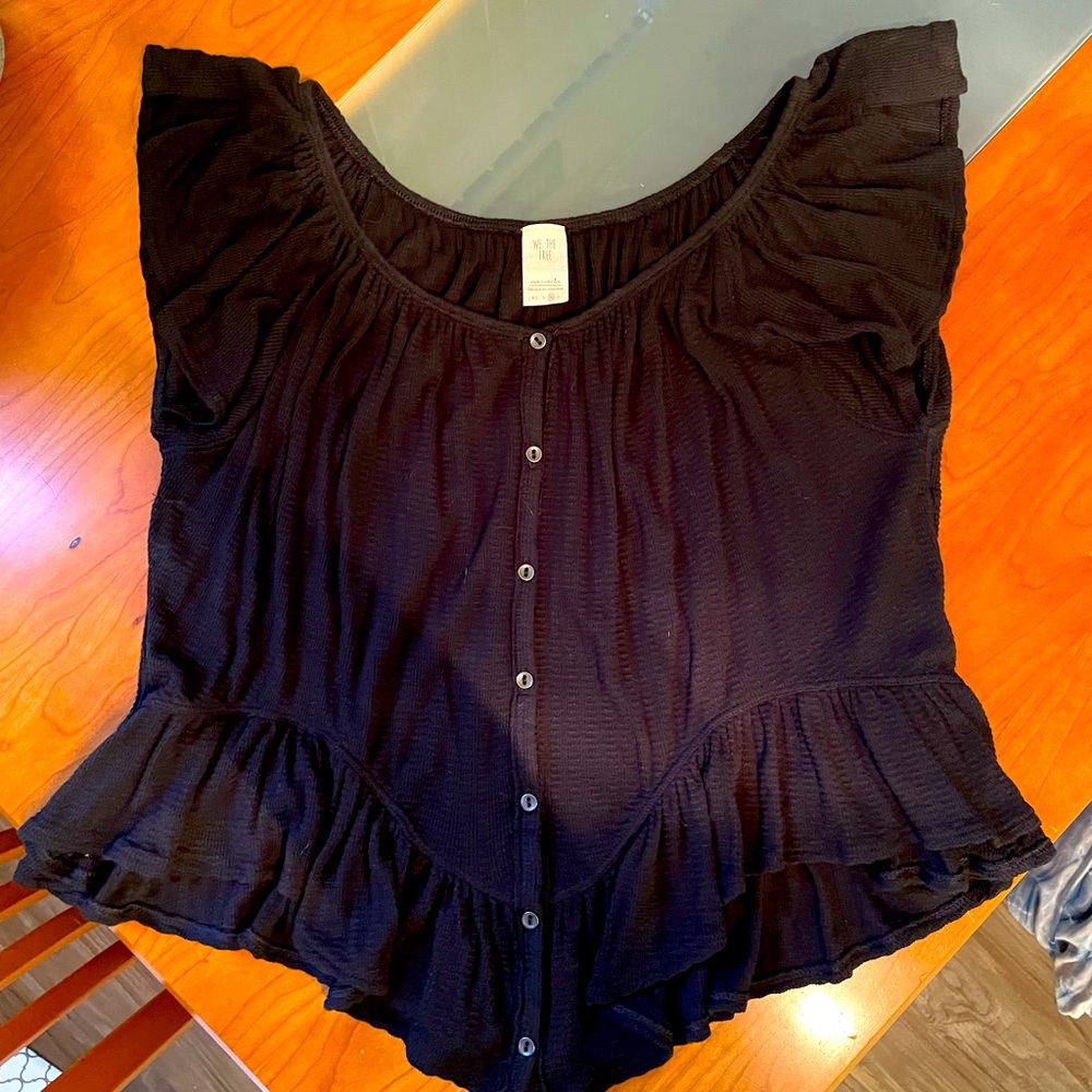 We the Free flirty top